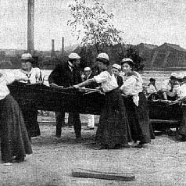 Aufholen des Achters