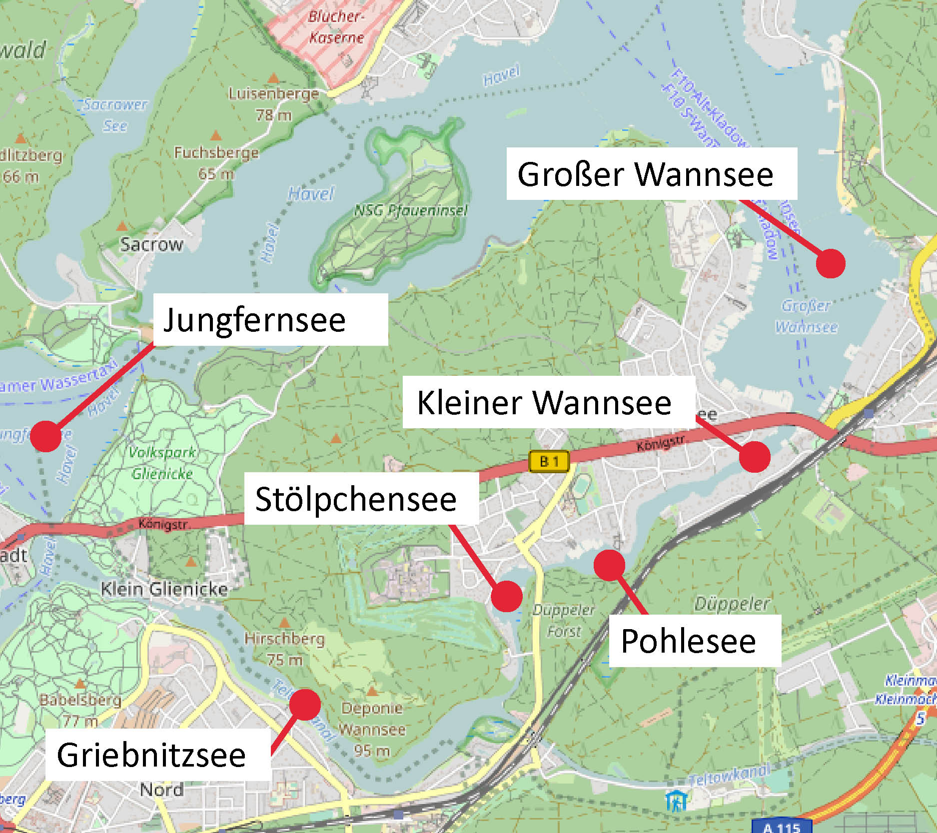 Großer- und Kleiner Wannsee