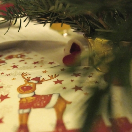 Weihnachtliche Tischdeko