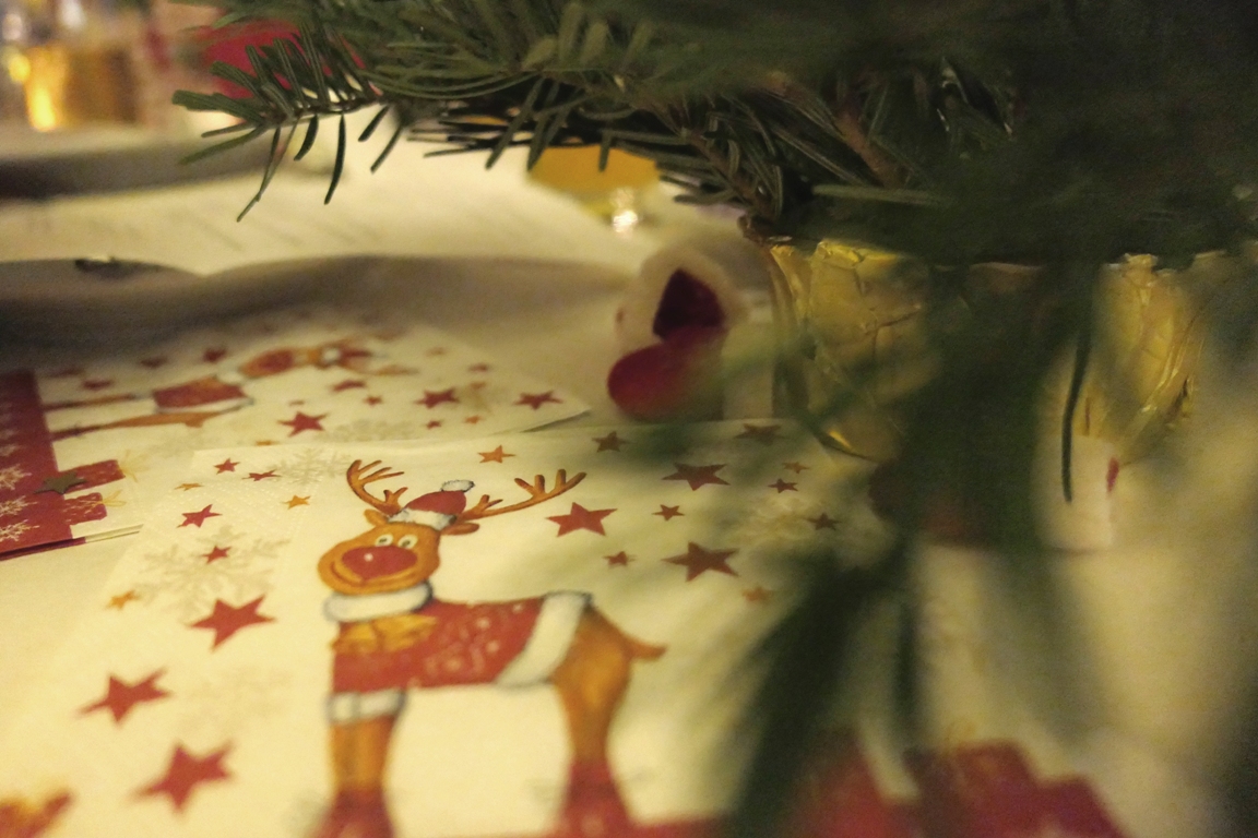 Weihnachtliche Tischdeko