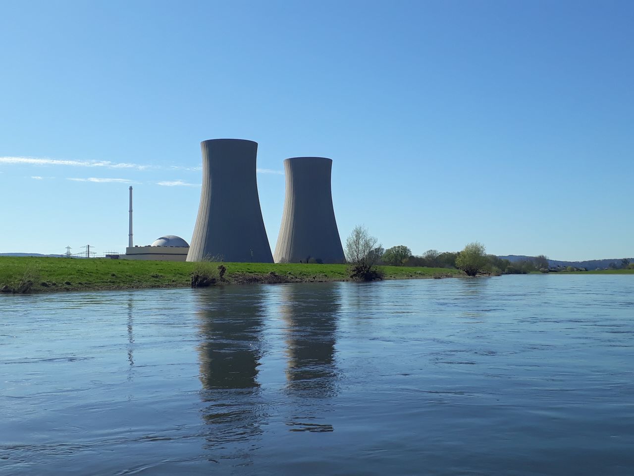 Stillgelegtes Atomkraftwerk Grohnde